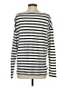 J.Crew 100% Cotton Stripes White Pullover Sweater Size S - photo 2