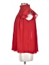 Zara 100% Polyester Red Short Sleeve Blouse Size XS - photo 5