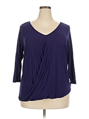 Lane Bryant 3/4 Sleeve Top (view 1)