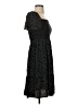 Gap 100% Rayon Stars Black Casual Dress Size S (petite) - photo 4