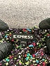 Express Hearts Black Casual Dress Size S - photo 7
