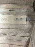 Zara Stripes White Short Sleeve Button-Down Shirt Size 10 - photo 7