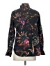 Chico's Paisley Black Long Sleeve Blouse Size Sm (0.5) - photo 2