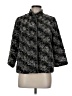 Alfred Dunner 100% Polyester Animal Print Black Faux Fur Jacket Size 8 (petite) - photo 1