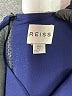 Reiss Solid Blue Cocktail Dress Size 10 - photo 7