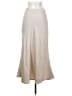 Unbranded Solid Ivory Casual Skirt Size 26 waist (estimated) - photo 2
