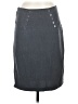B.wear Solid Gray Formal Skirt Size 7 - photo 1