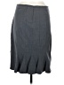 B.wear Solid Gray Formal Skirt Size 7 - photo 2