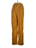 Unbranded 100% Polyester Solid Gold Casual Pants Size S - photo 1