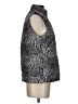 MICHAEL Michael Kors 100% Polyester Snake Print Gray Silver Vest Size S - photo 4