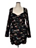 Slate & Willow Black Casual Dress Size 14 - photo 1