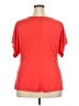 Bongo Red Short Sleeve Top Size 2X - photo 2