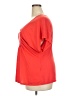 Bongo Red Short Sleeve Top Size 2X - photo 5