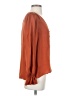 Joie Orange 3/4 Sleeve Blouse Size S - photo 4