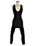Fabletics Solid Black Jumpsuit Size L - photo 1