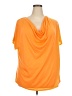 Karen Brooks Orange Short Sleeve Top Size 2X - photo 1
