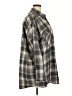 St. John's Bay Plaid Gray Fleece Size XXL (tall) - photo 4
