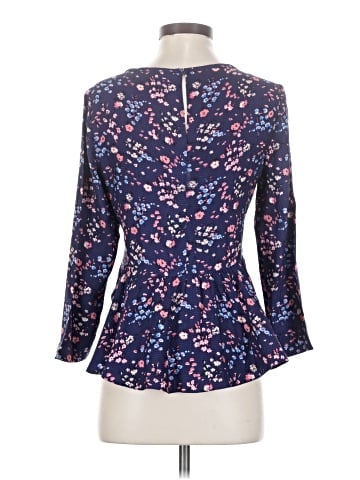 Rebecca Taylor Long Sleeve Silk Top (view 2)
