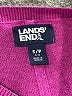 Lands' End 100% Cotton Purple Pullover Sweater Size S - photo 7