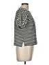 Ella Moss Stripes Black Short Sleeve T-Shirt Size M (estimated) - photo 4