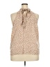 Emery Rose Tan Sleeveless Blouse Size 4X - photo 2