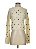 Zara Hearts Ivory Turtleneck Sweater Size S - photo 1