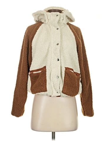 Plush Faux Fur Jacket (view 1)