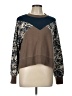 Sweaty Betty Paisley Brown Pullover Sweater Size L - photo 1