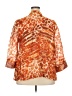 Ruby Rd. Orange 3/4 Sleeve Blouse Size 20 - photo 2