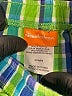 Nickelodeon 100% Cotton Plaid Green Board Shorts Size 3T - photo 3