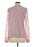 Unbranded Pink Long Sleeve Blouse Size S - photo 2