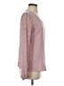 Unbranded Pink Long Sleeve Blouse Size S - photo 4
