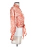 Bobbi Rocco Orange Long Sleeve Blouse Size S - photo 4