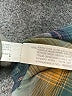 Zara Plaid Green Long Sleeve Button-Down Shirt Size 13 - 14 - photo 4