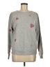 Caslon Hearts Gray Sweatshirt Size M - photo 1