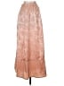 Shein 100% Polyester Paisley Tan Formal Skirt Size 4 - photo 2