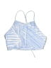 Raisins Stripes Blue Swimsuit Top Size M - photo 1
