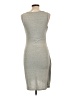 Leith Solid Gray Casual Dress Size L - photo 2