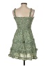 Unbranded Hearts Green Casual Dress Size XS - photo 2