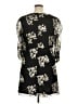 Monsoon 100% Polyester Print Black Casual Dress Size 14 - photo 2