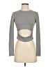 Lovers + Friends Gray Long Sleeve Top Size S - photo 1