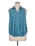 Caffé Marrakesh 100% Rayon Teal Sleeveless Blouse Size XL - photo 1