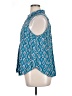 Caffé Marrakesh 100% Rayon Teal Sleeveless Blouse Size XL - photo 5