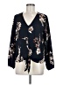 Veronica M. 100% Polyester Blue Long Sleeve Blouse Size M - photo 1
