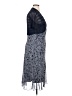 Connected Apparel 100% Polyester Blue Casual Dress Size 14 (estimated) - photo 4