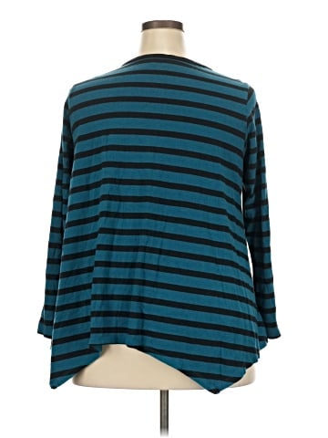 Woman Within Long Sleeve Henley (view 2)