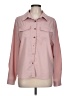 Shein Solid Pink Long Sleeve Blouse Size 12 - photo 1