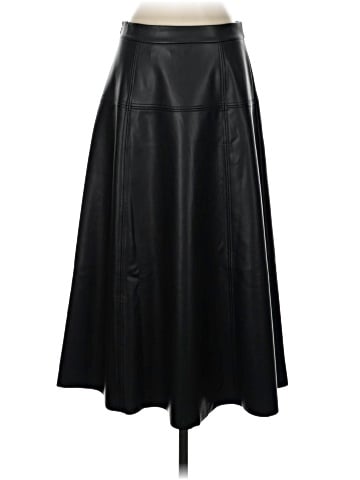 Peace Love World Faux Leather Skirt (view 2)