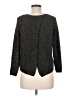 RACHEL Rachel Roy Metallic Black Pullover Sweater Size M - photo 2