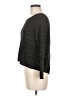 RACHEL Rachel Roy Metallic Black Pullover Sweater Size M - photo 5